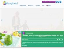 Tablet Screenshot of brightest.com